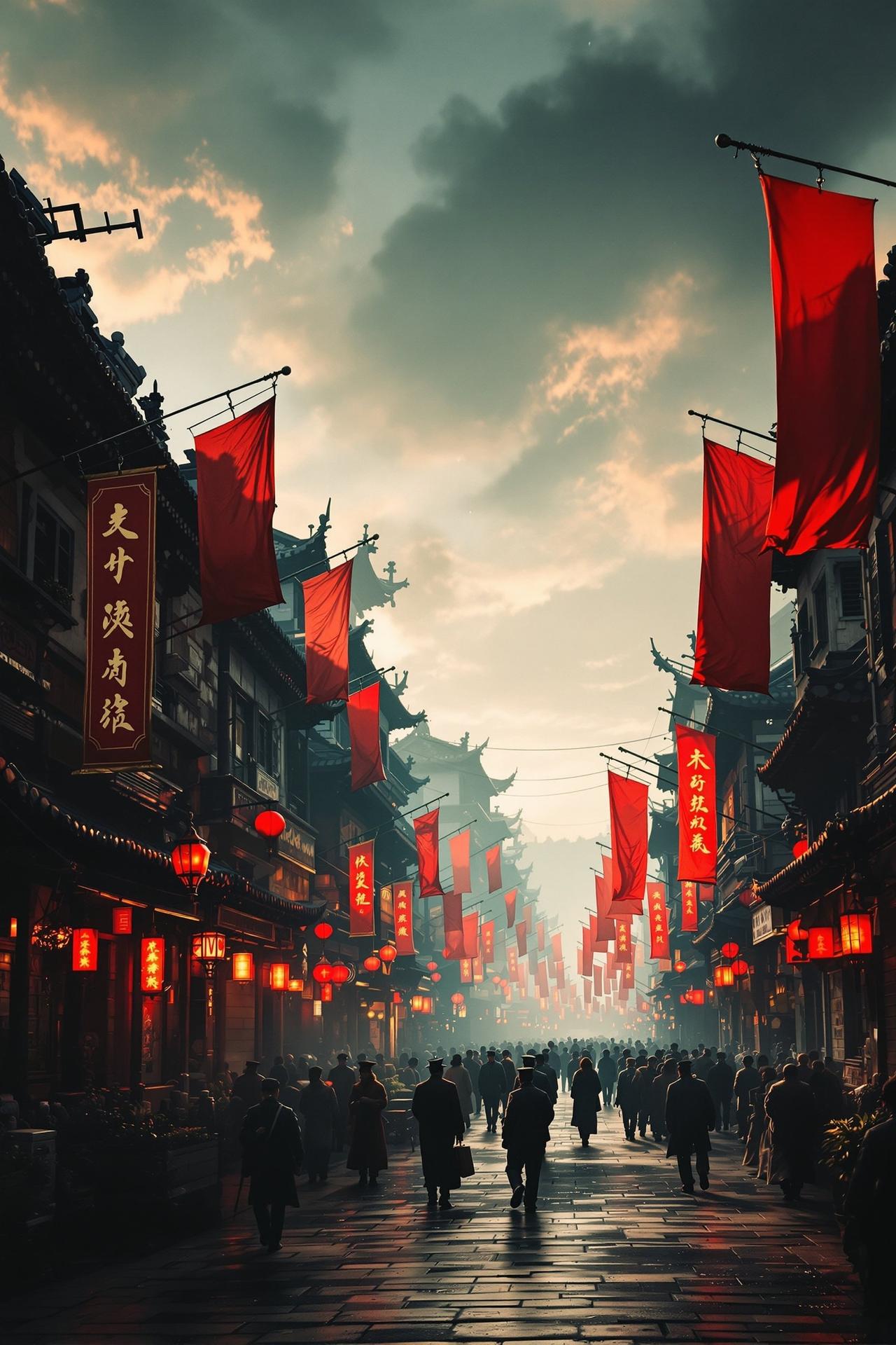 奇优影院作品《觉醒年代》海报
